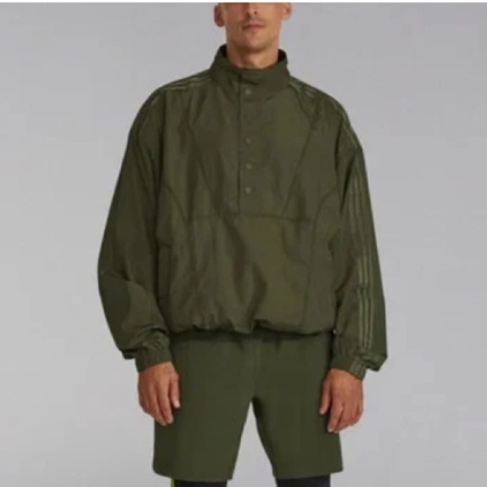 Adidas x Ivy Park Unisex IVP Anorak Jacket Focus Olive HT0686 Medium